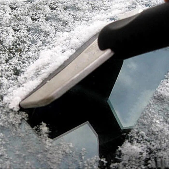 Stainless Steel Snow Shovel Scraper - Versatile Car Deicing Tool 2pcs