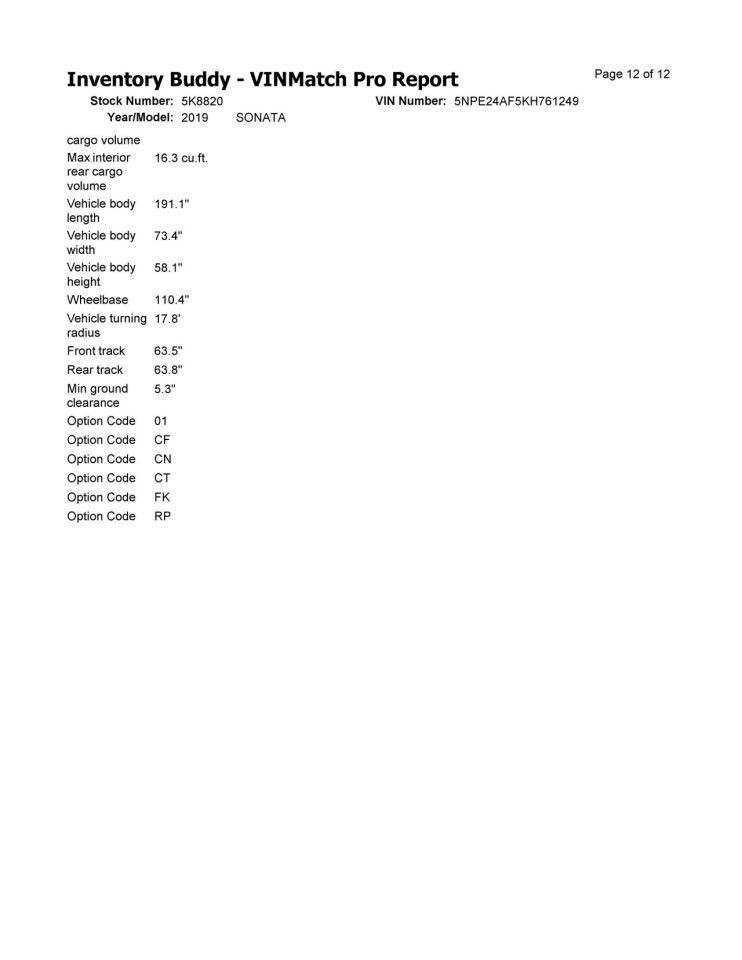 Fuse Box Engine Compartment Fits 18-19 SONATA 2065789