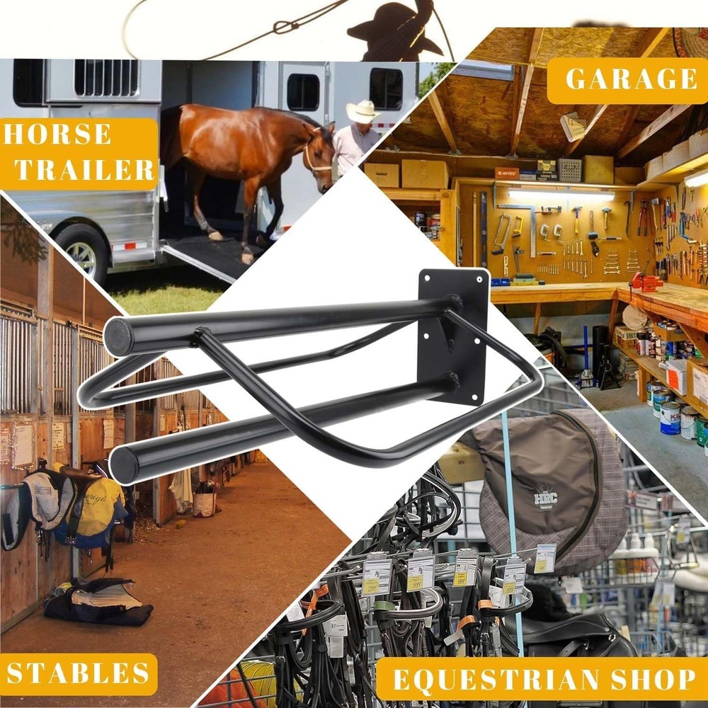 Organize Saddles & Blankets - 2 Pack Saddle Rack