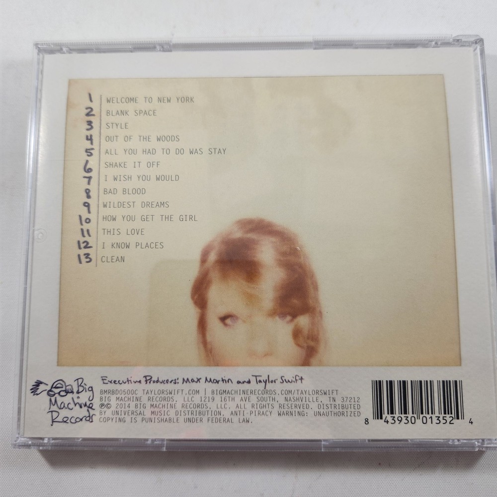 Taylor Swift 1989 Taylor's Version CD Case ONLY
