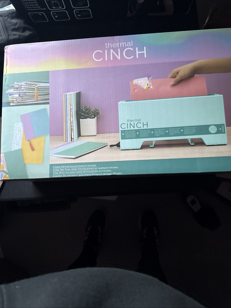 Thermal Cinch Machine, Mint Green New