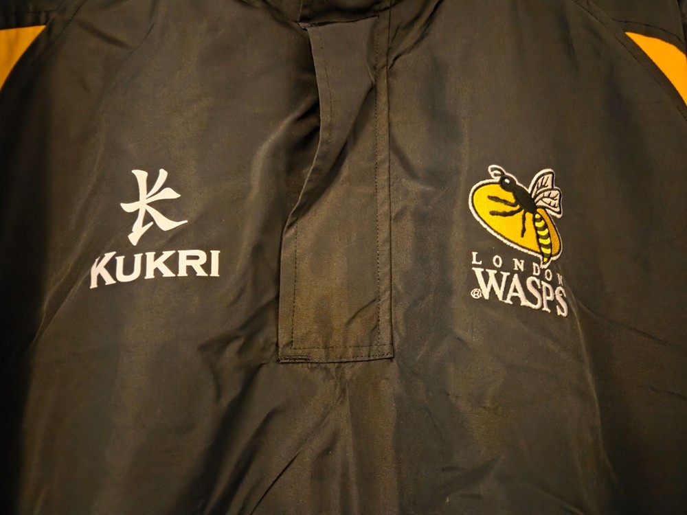 London Wasps Windbreaker Jacket Pullover 2XL 2010 Approx Training