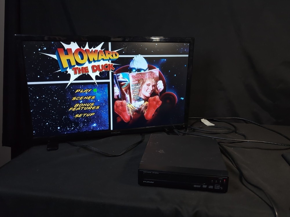 Funai DVD Player DP100FX4 Tested No Remote