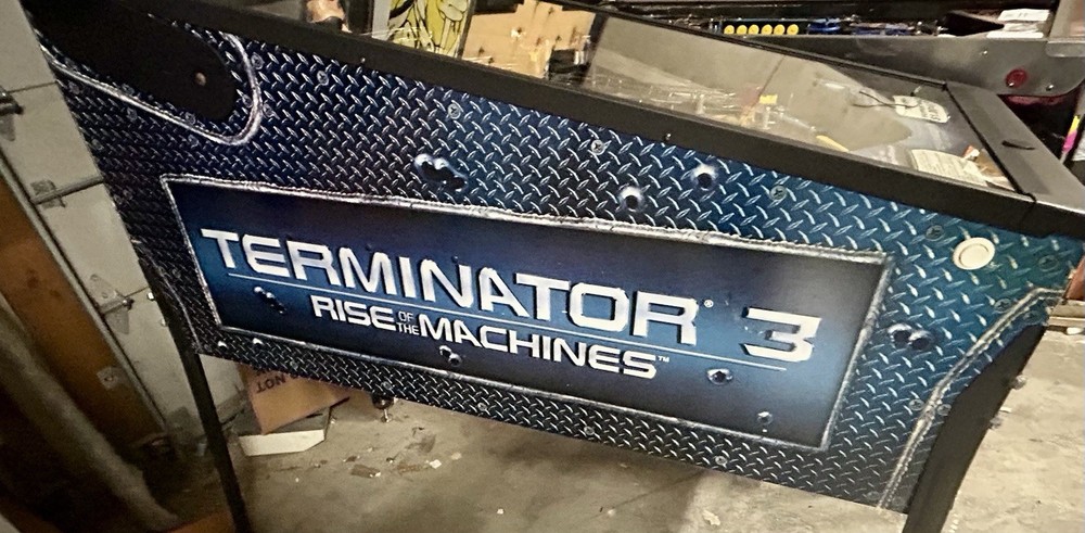STERN TERMINATOR 3 PINBALL MACHINE ARNOLD!
