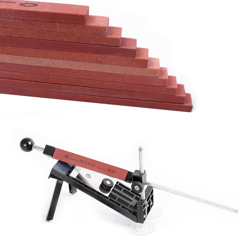 10Pcs Sharpening Stone Set10 Grit Assorted Sizes Whetstone Sharpener Polishing