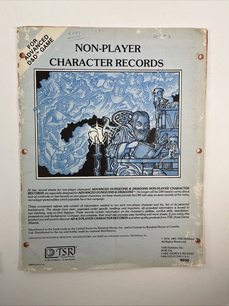 Advanced Dungeons & Dragons 9030 9029 9021 some damaged lot as is module