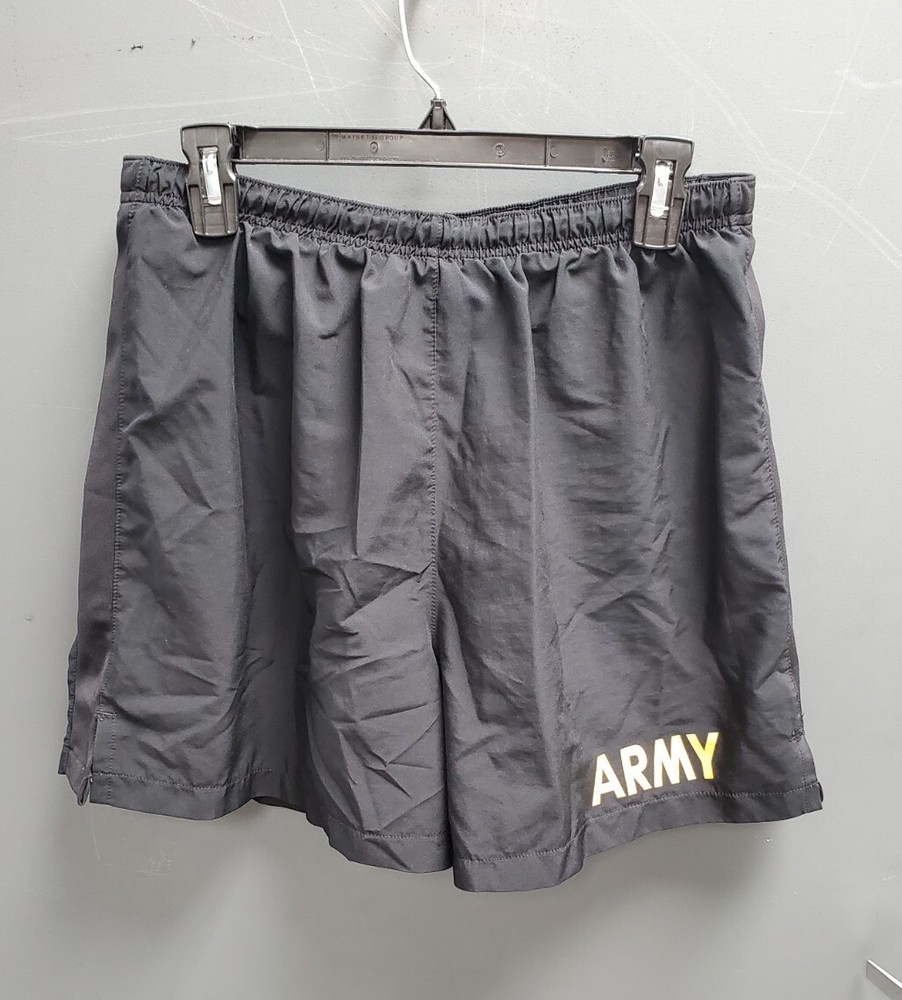 U.S. Army Black Running Shorts Size Medium