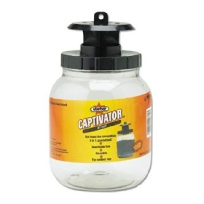 Starbar Captivator Fly Trap Medium Level Durable Reusable Plastic Jug