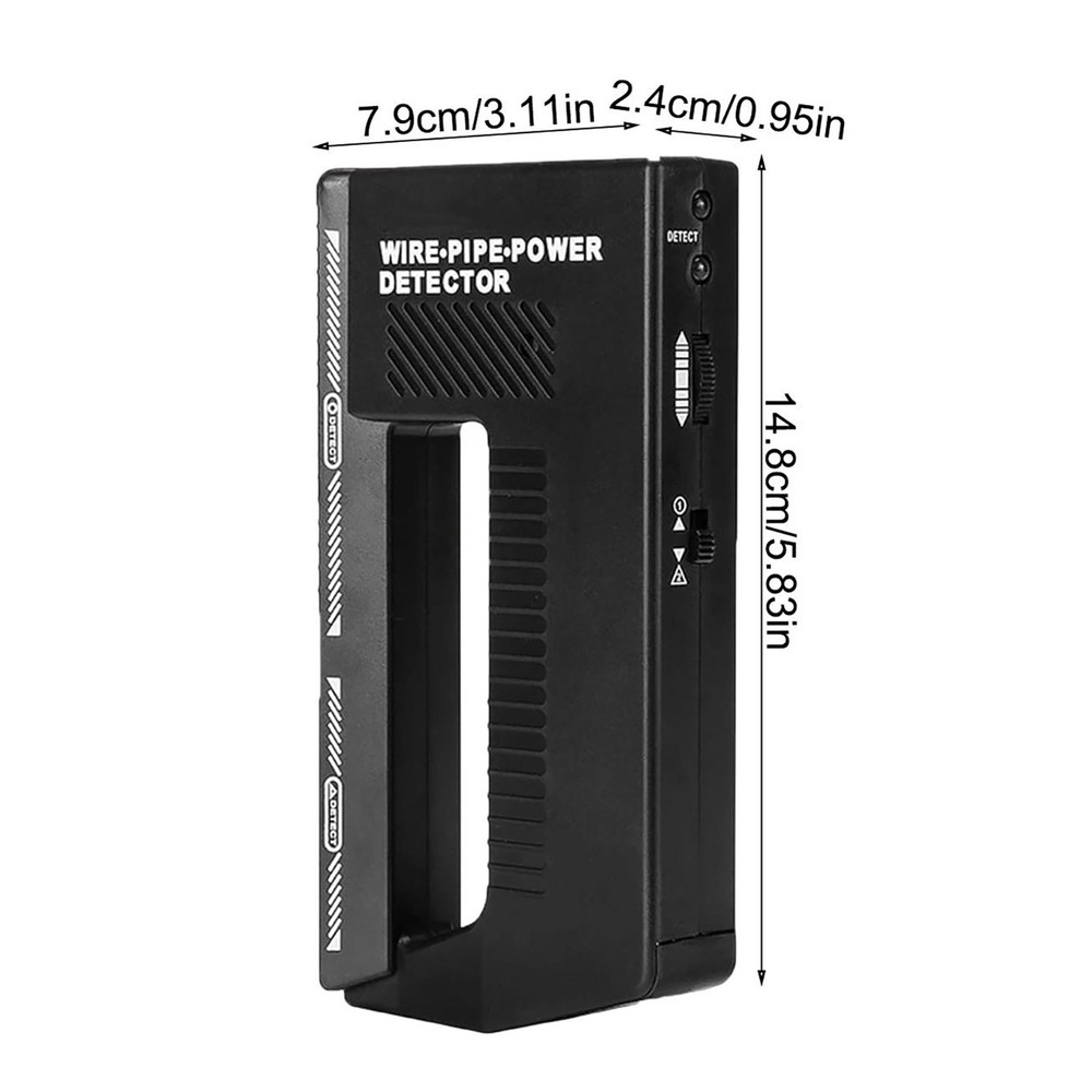 Handheld Wpp123 Wire Pipe Power Detector Wall Scanner Metal Detector Device