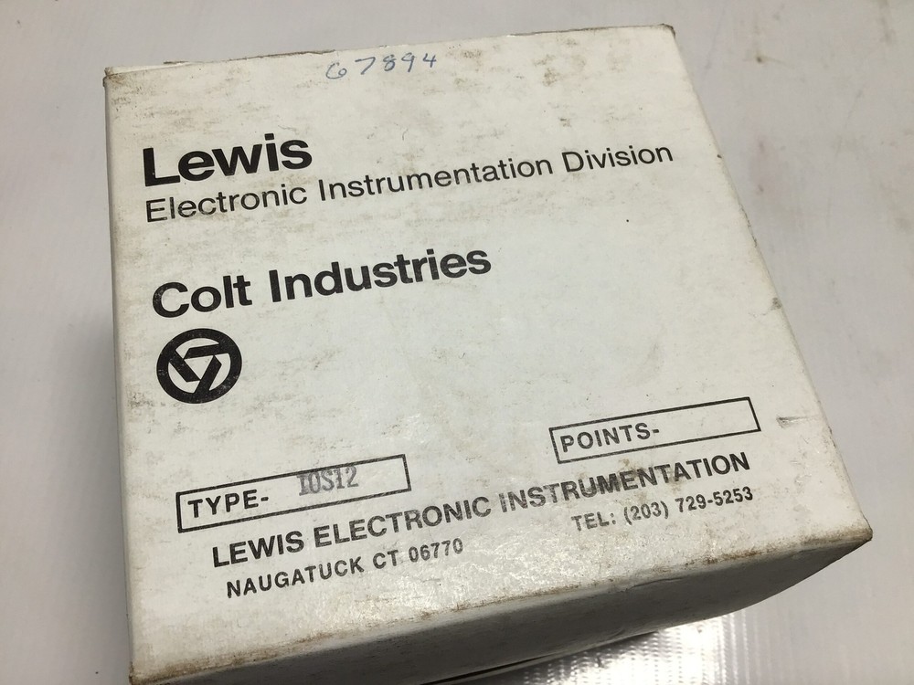 LEWIS electronic instrumentation division type: I0S12 (67804)