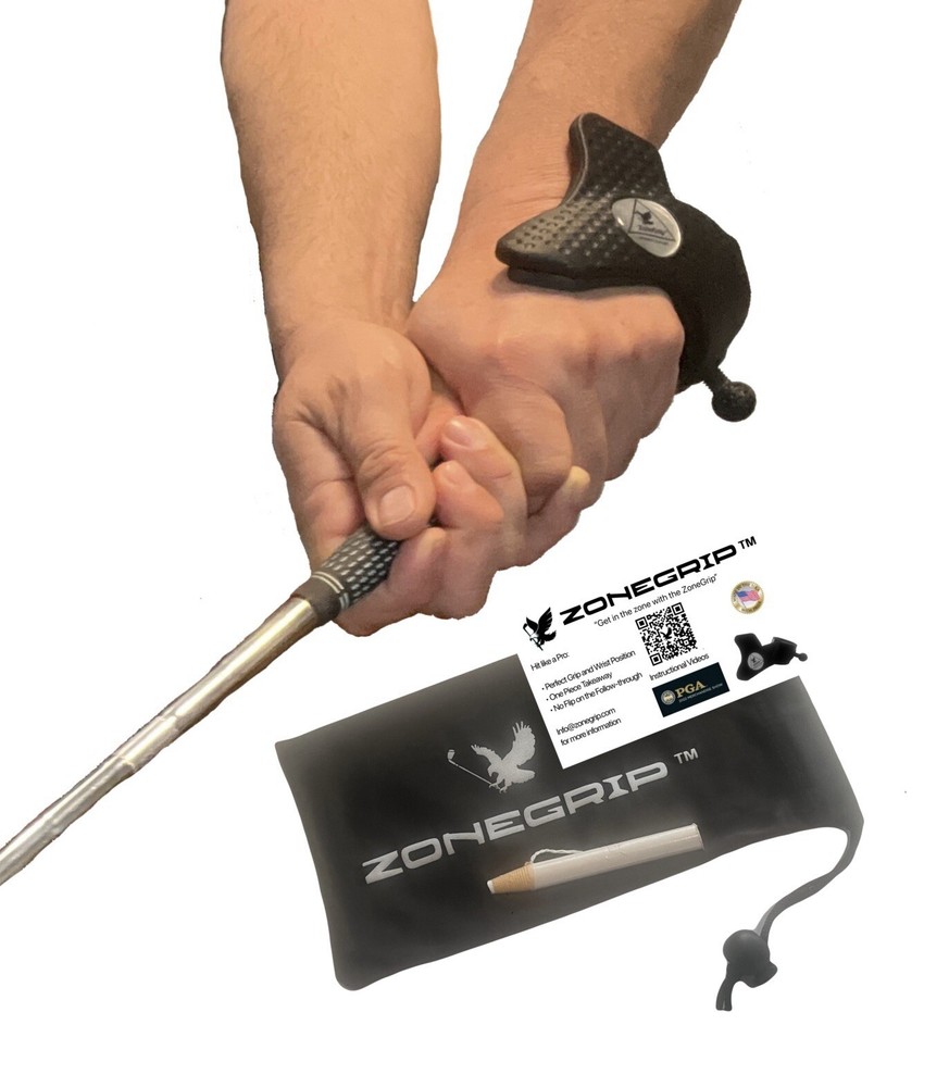 ZoneGrip - golf training aids swing Grip Aid -