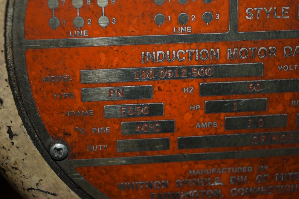 Whitnon 188-0512-500 Grinding Machine Spindle