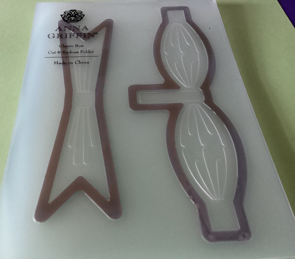 Anna Griffin Bow Cut and Emboss Folder