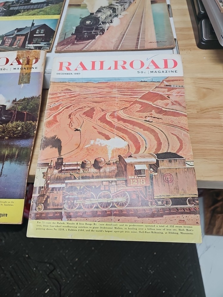 Railroad Magazine 1960 6 Issues Full Year.