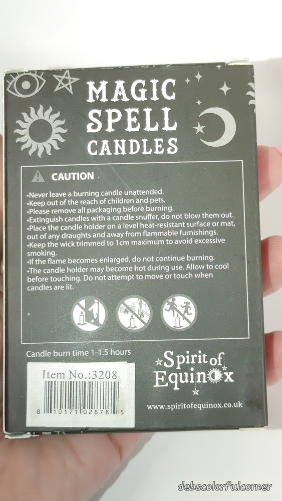 12 Magic Spell Candles, Ritual Candles - Mixed Assorted Colors!