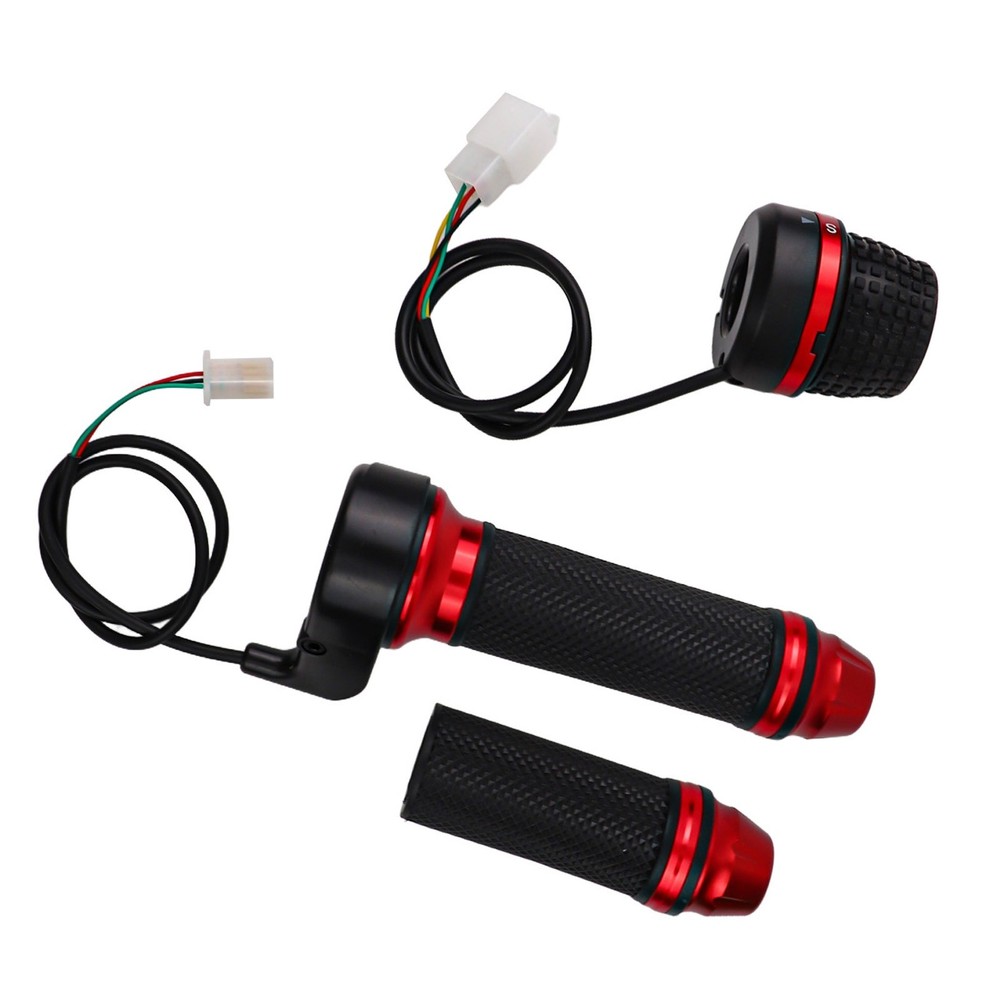 High Compatibility Electric Vehicle Throttle Grip ABS + Rubber Material