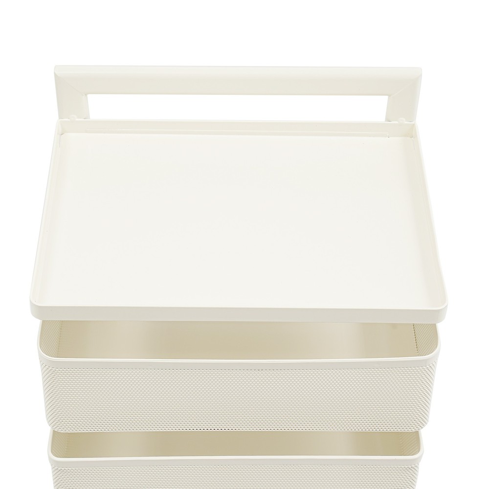 Rotating Storage Rack, Kitchen Organizer With Rotating Basket