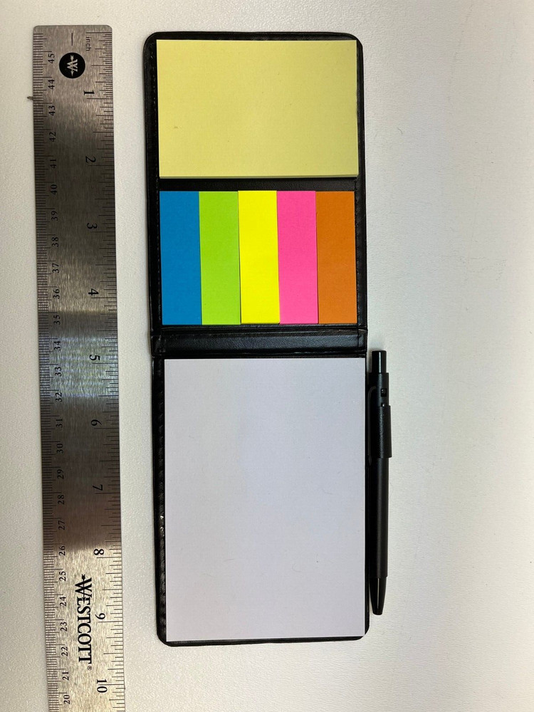 Sticky Notes Notepad Stationery Diary Journal Pocket Notebook w/ Pen School #10