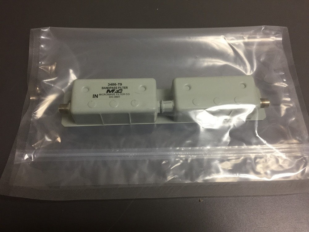 Microwave Filter Company 3486-T9, Bandpass Filter