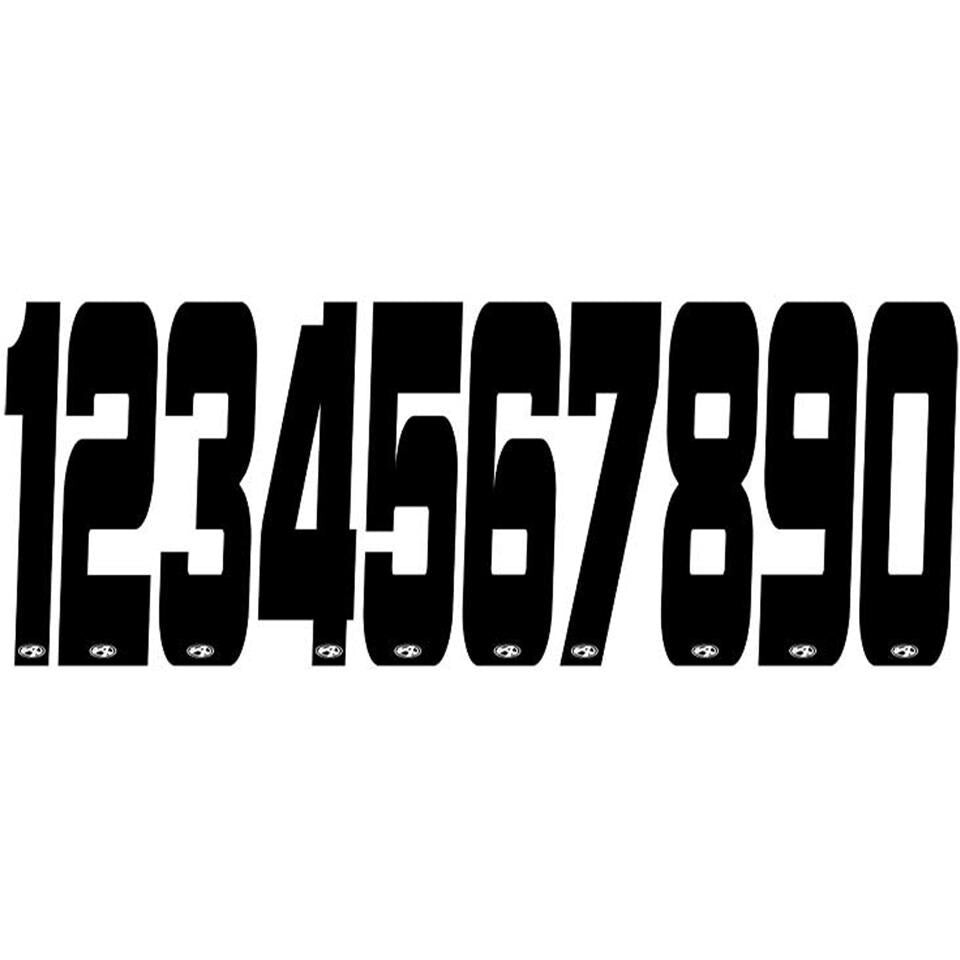 ANSWER BMX 3" NUMBER BLACK