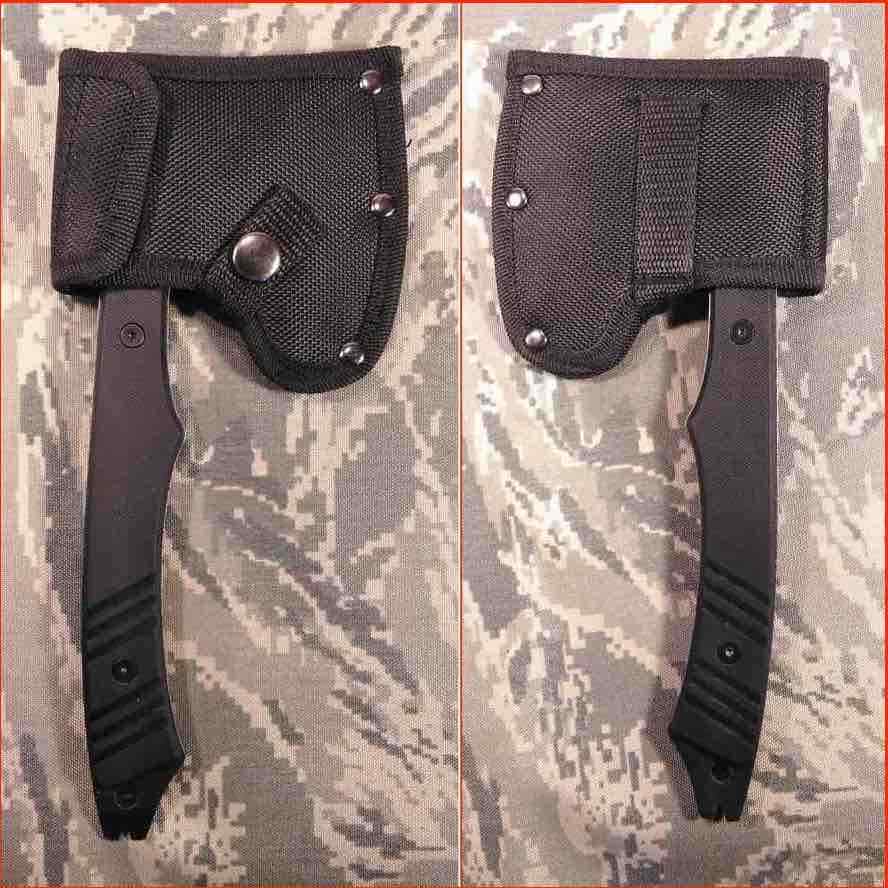 Alpha Team Hatchet Multi-Tool - Survival Ax + Flint Magnesium Fire Striker
