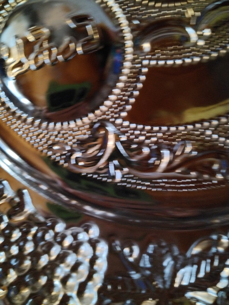Elegant Passover Seder Plate - Pomegranate Design - Stunning Large, Silver