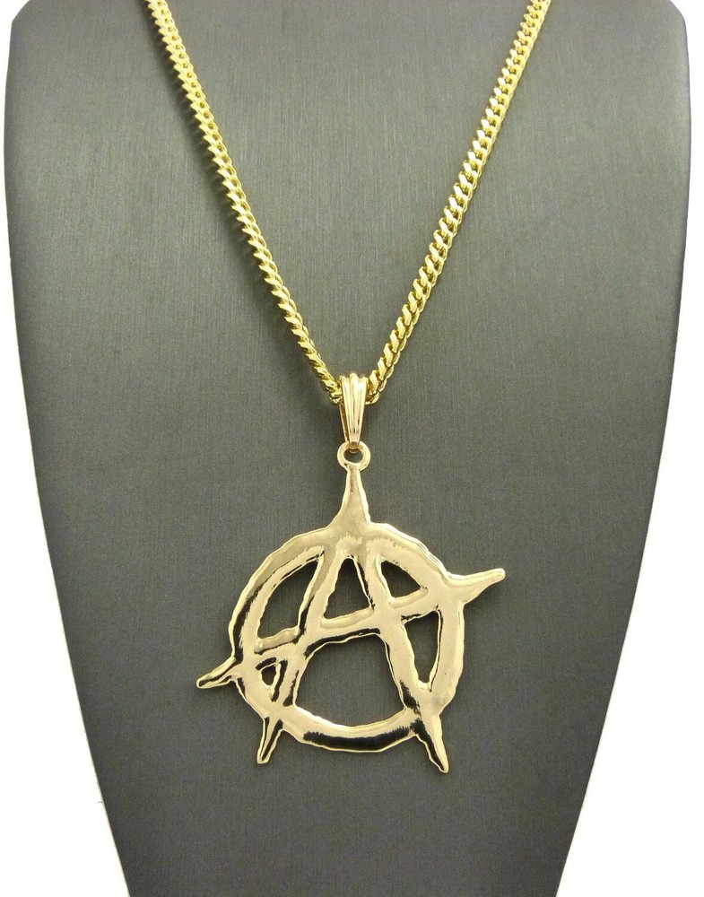 Anarchy New Pendant Necklace with Chain