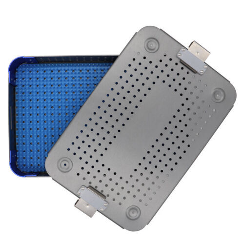 30*20*7cm Surgical Instruments Autoclavable Disinfecting Box Sterilization Case