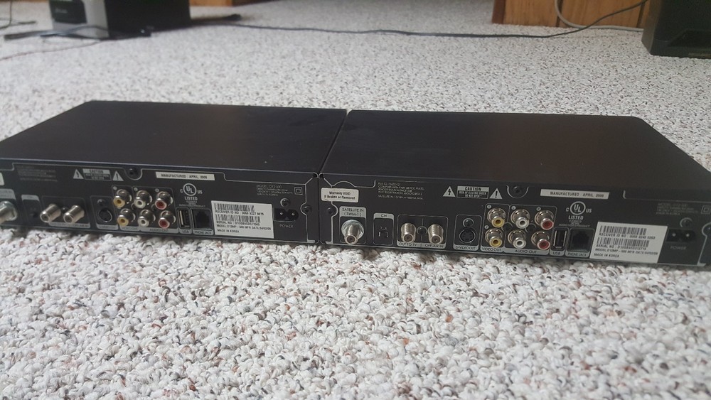 DirecTV D12-500 MP Receiver Power Cable Box Satellite
