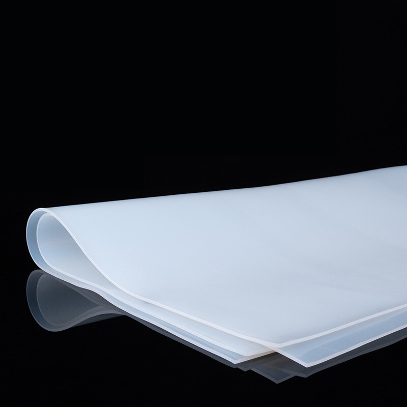 Silicone Rubber Sheet White High Temperature Resistance Panel Mat 0.5-30mm Thick