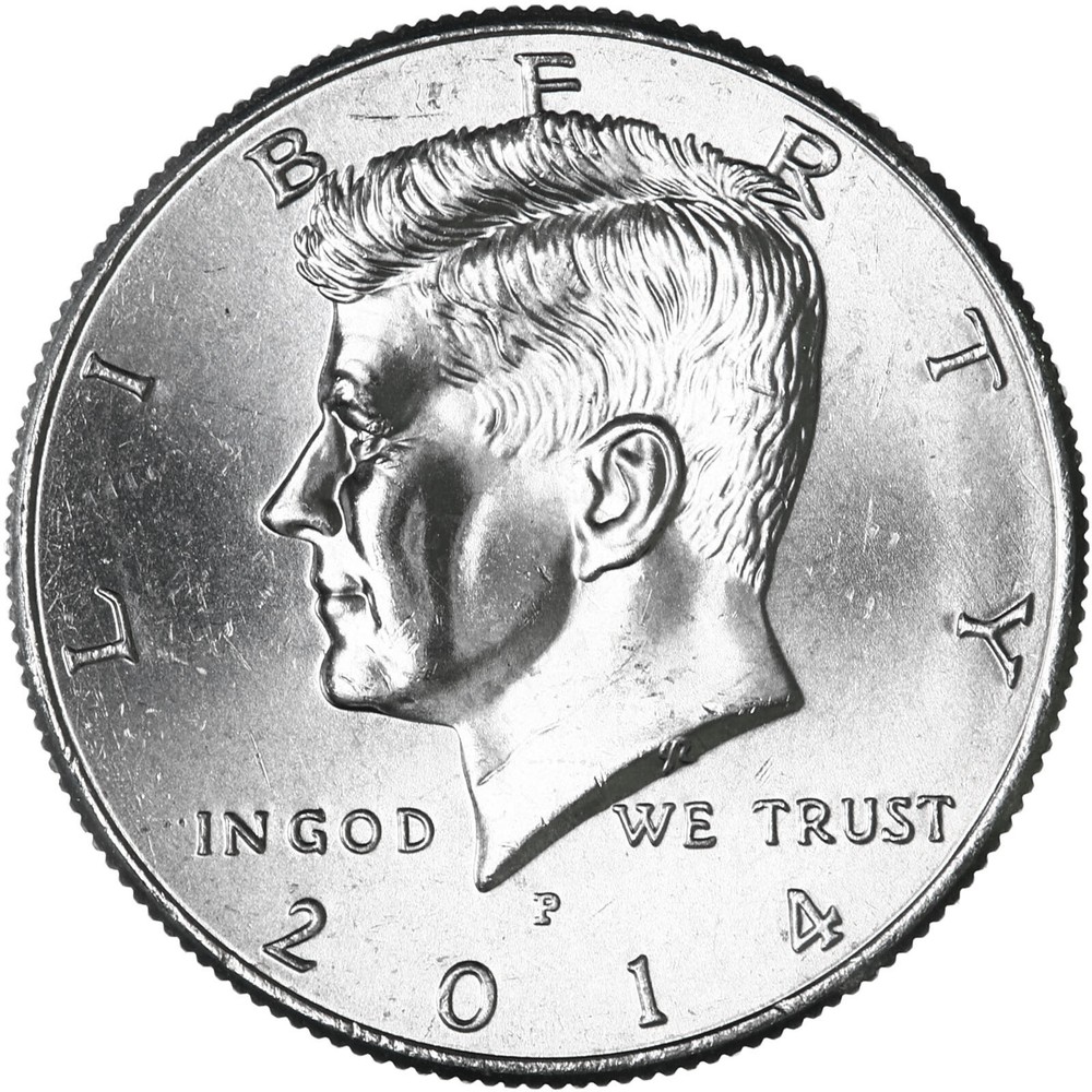 2014 P Kennedy Half Dollar CN-Clad BU US Coin