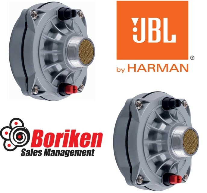 JBL Selenium D250-X GW 100W RMS Compression Horn Driver (2 PC bundle)