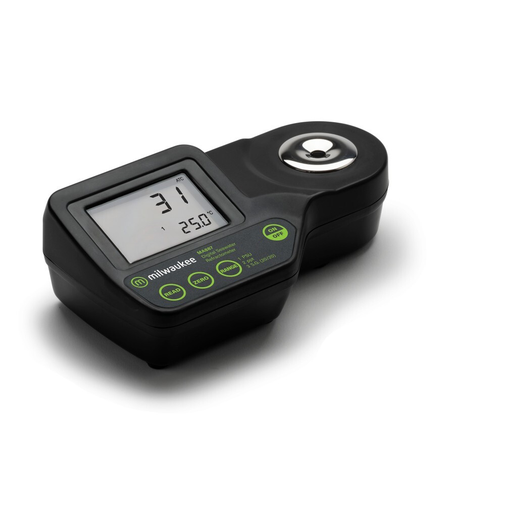 Milwaukee MA887 Digital Salinity Tester Refractometer