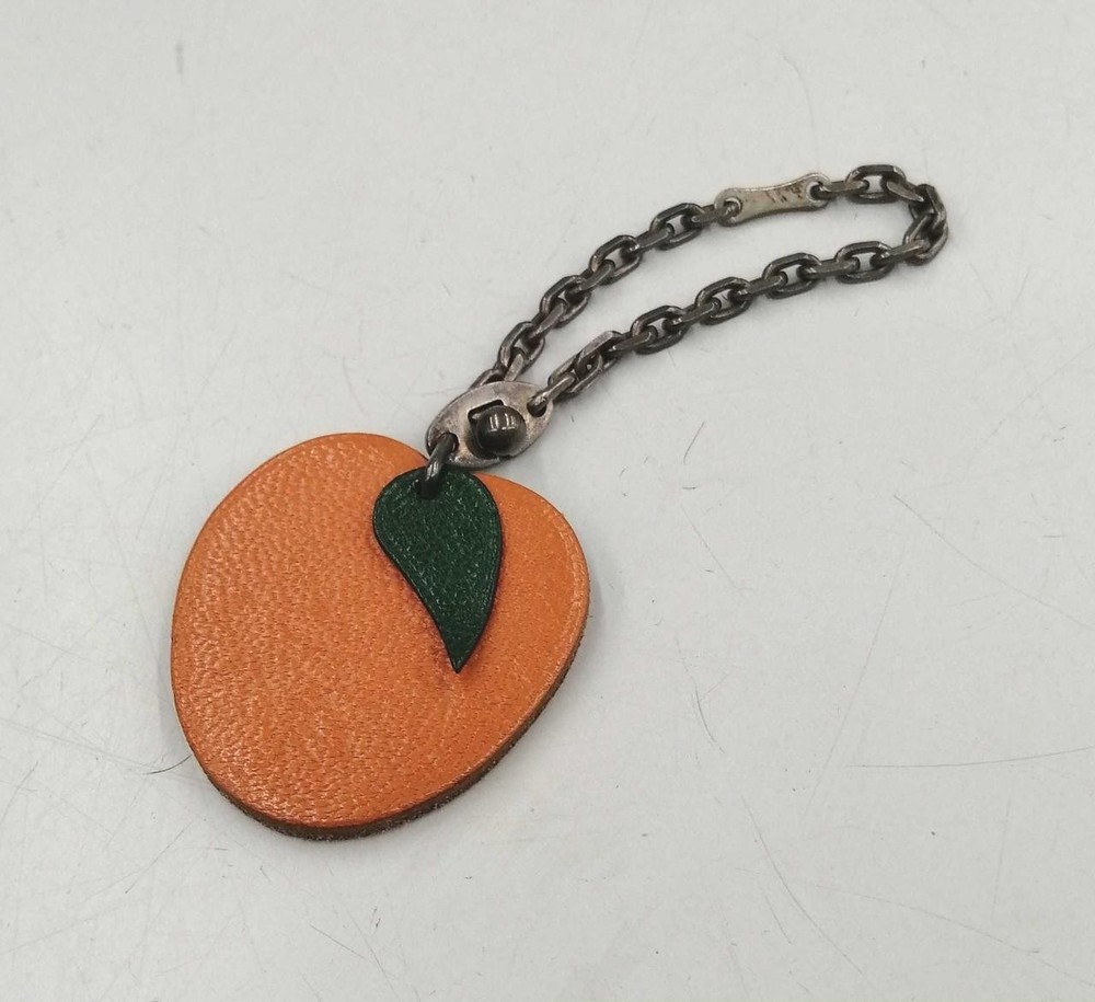 Hermes Bag Charm Black Used Accessories