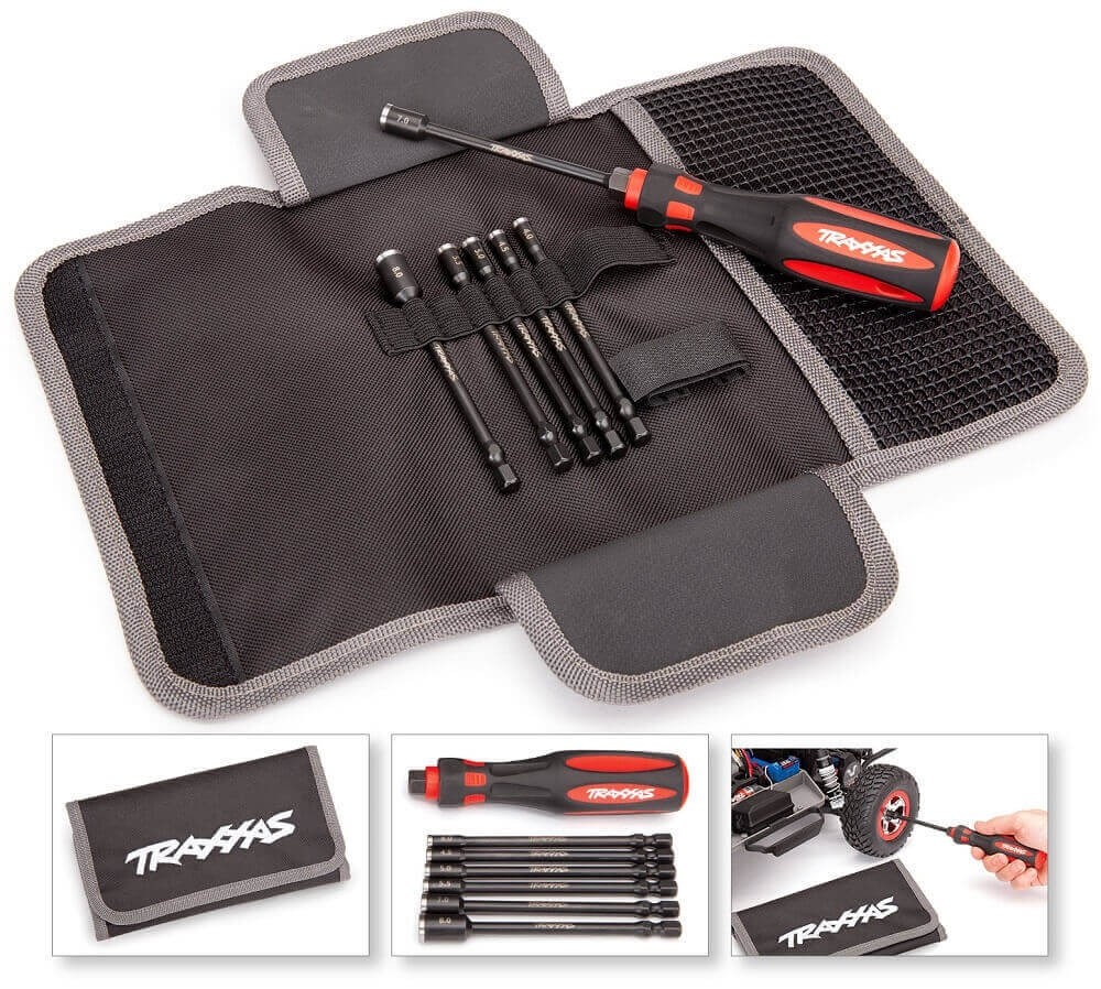 Traxxas 6 Piece Metric Nut Driver Master Tool Set 8719