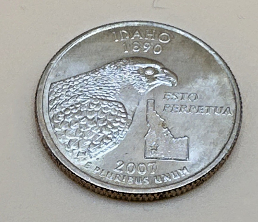 2007-P Idaho State Quarter- Uncirculated