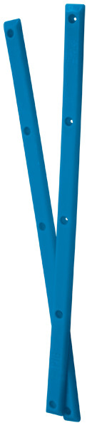 Pig Skate Rails for Skateboard Blue (2 pack) with Hardware