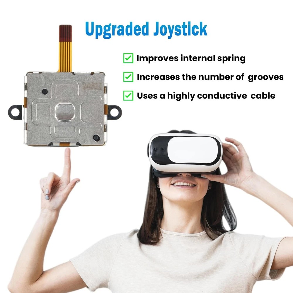 2 Pack Joystick Replacement for Oculus Quest 2/3 Controller/Meta Quest 2/3 Contr