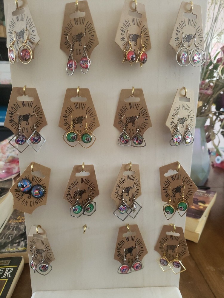 Hand Crafted Hmong Inspired Earrings