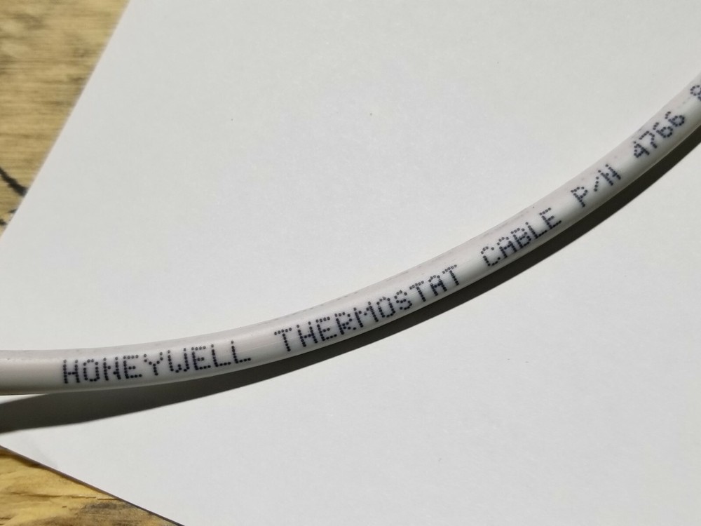 Southwire Genesis 4766 18/8C Solid Plenum Thermostat Cable CL2P White /50ft