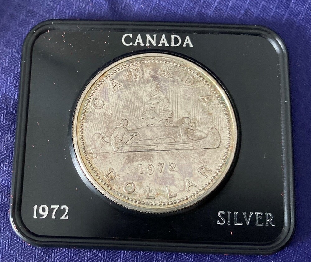 CD110 Canada 1972 Mint Coin Set Non Silver Dollar UNC