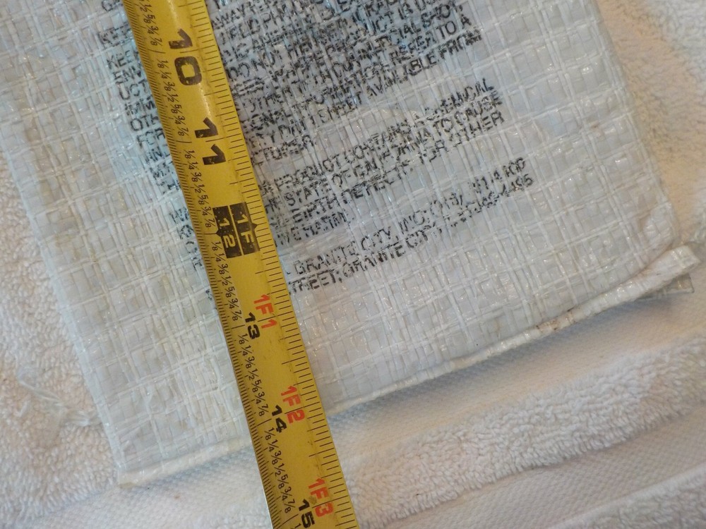LAWRENCE BRAND NYLON SHOT BAG EMPTY