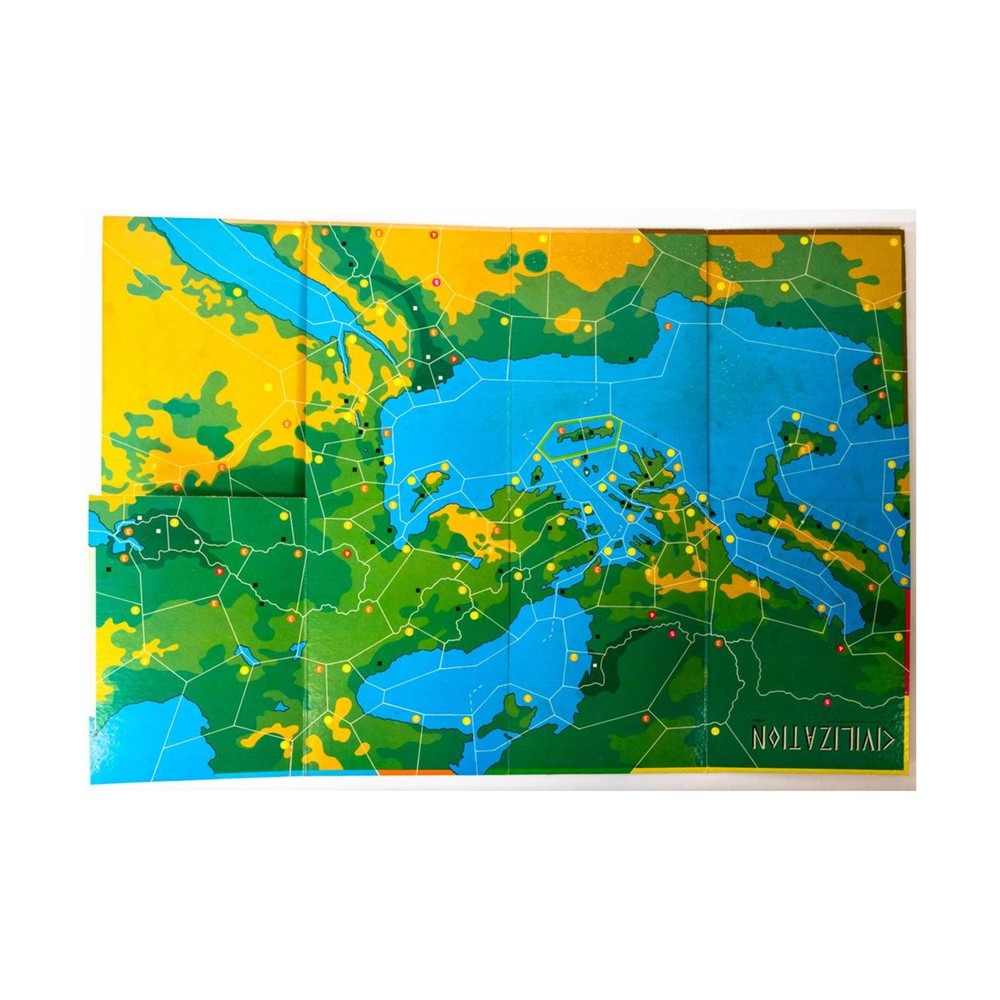 Avalon Hill Civilization Advanced Civilization - Board Only! VG