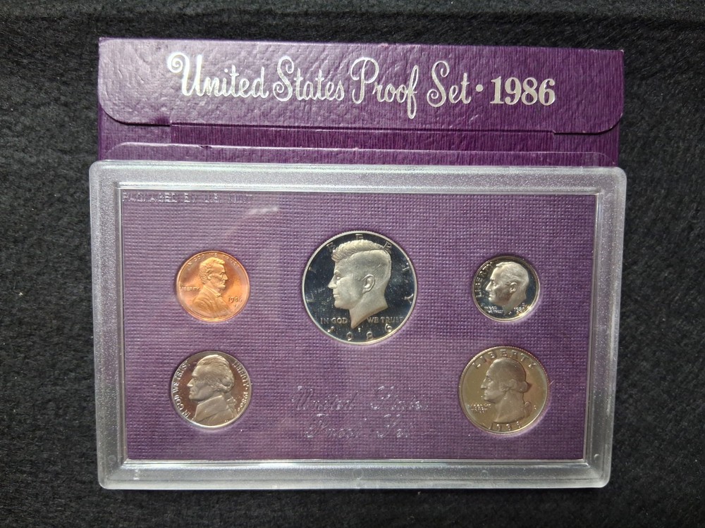 1986 US Mint Proof Set