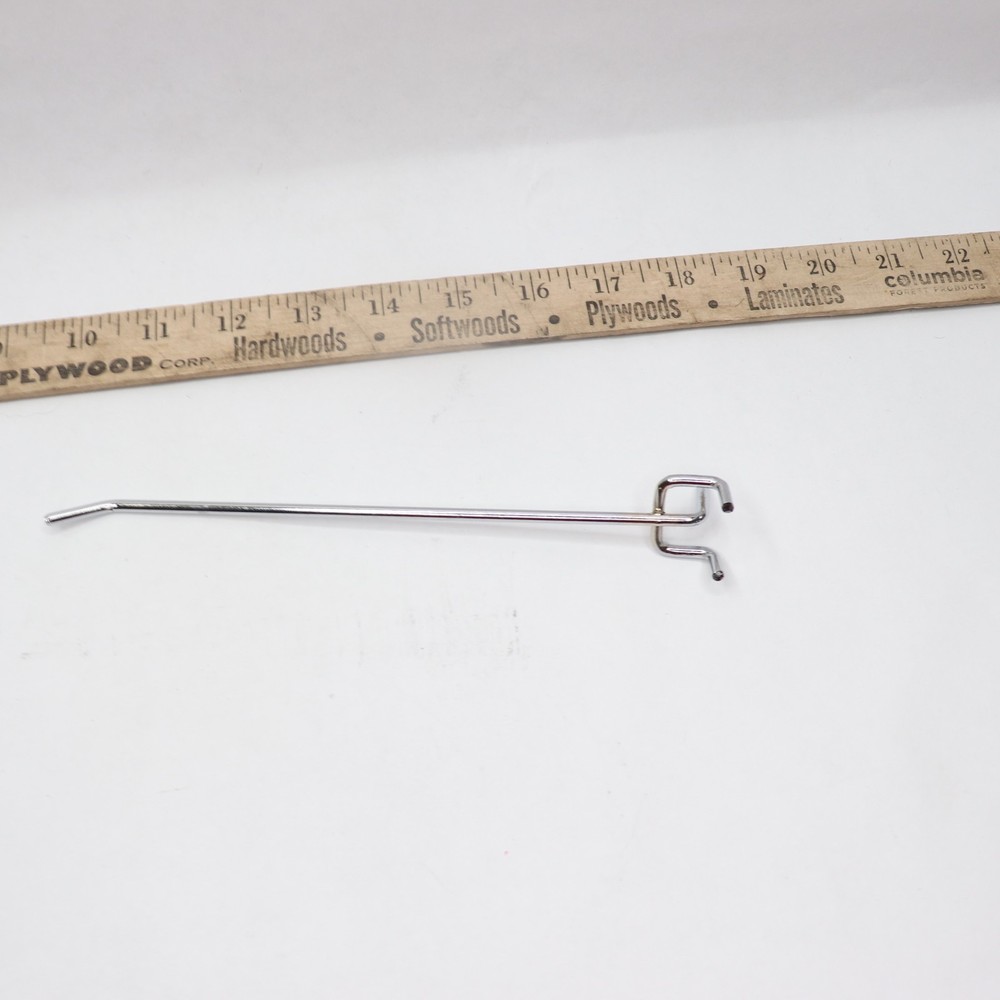 Pegboard Double Hook 7"