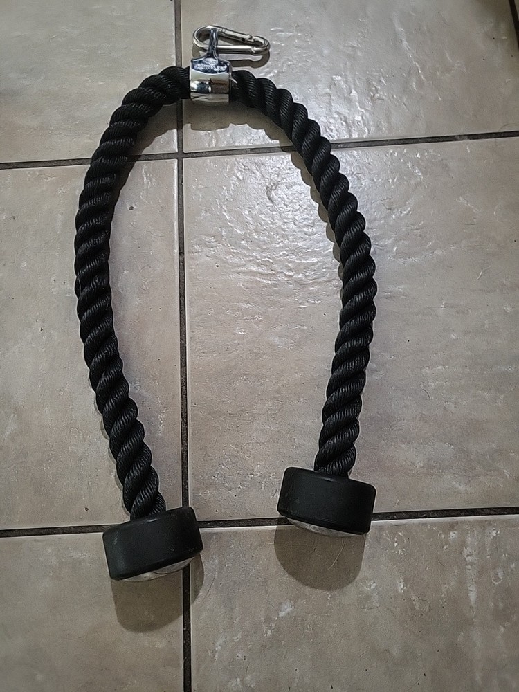 Bowflex Tricep Pull Down Rope 43” Handle w/ Clip FREE SHIPPING