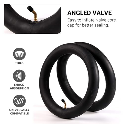 (2 Pack) Scooter Replacement Inner Tubes - 12.5x2.25" (TR-87) without Levers