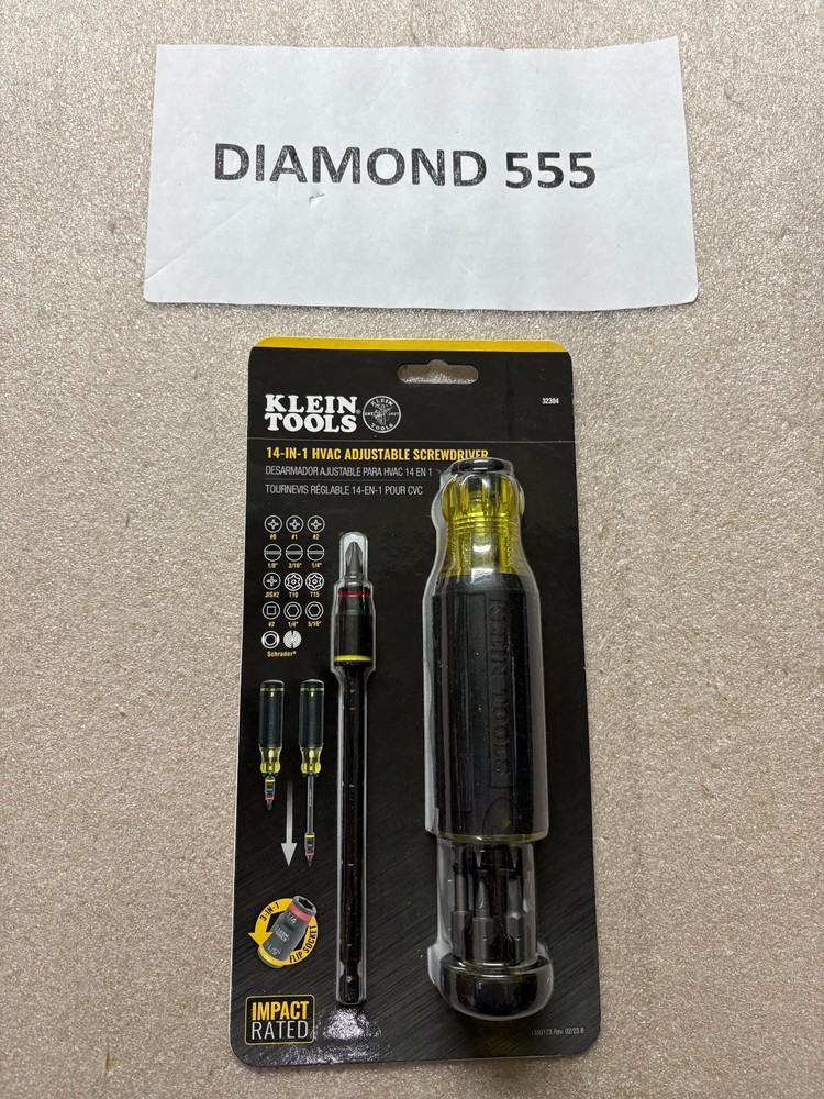 Klein Tools 32304 Hvac Adjustable Length Screwdriver | 3041