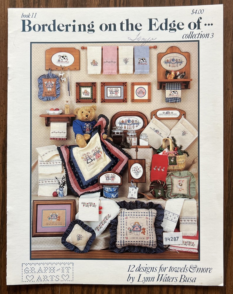 Graph It Arts Bordering On Basketliners & bordering on edge Cross Stitch Pattern