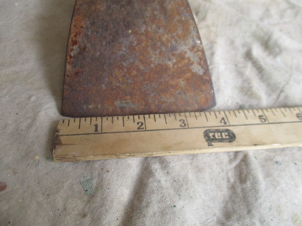 Used Spade Bit Axe Head